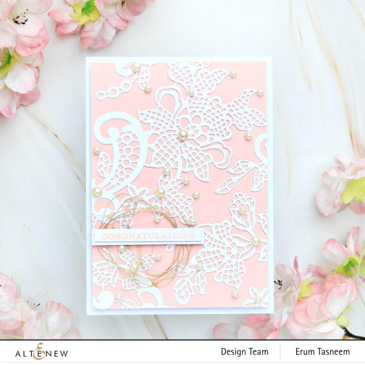 Part A-Glitz Art Craft Co.,LTD Dies Floral Lace Die