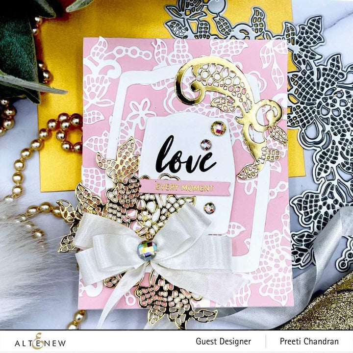 Part A-Glitz Art Craft Co.,LTD Dies Floral Lace Die