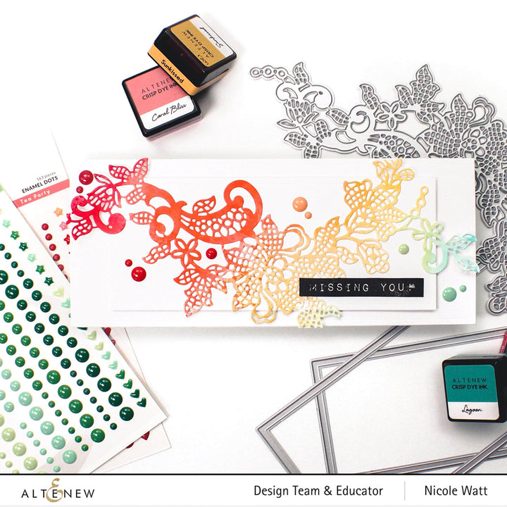 Part A-Glitz Art Craft Co.,LTD Dies Floral Lace Die