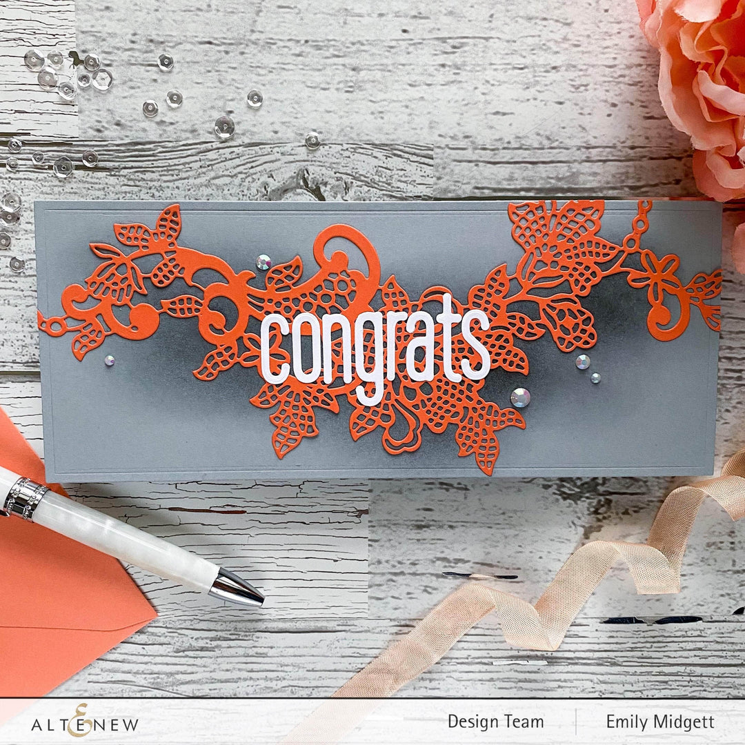 Part A-Glitz Art Craft Co.,LTD Dies Floral Lace Die