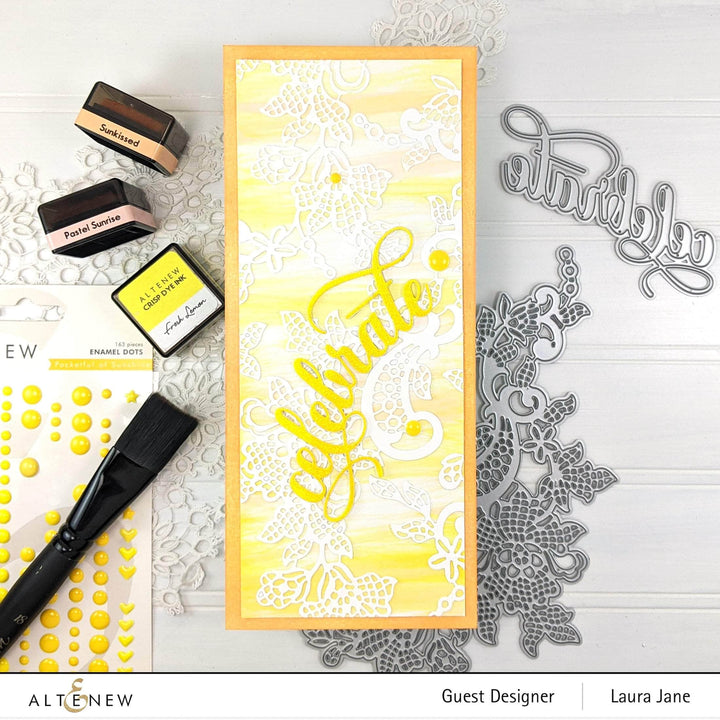 Part A-Glitz Art Craft Co.,LTD Dies Floral Lace Die