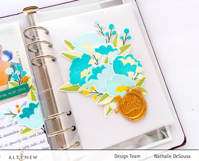 Part A-Glitz Art Craft Co.,LTD Dies Floral Minimalism Die Set