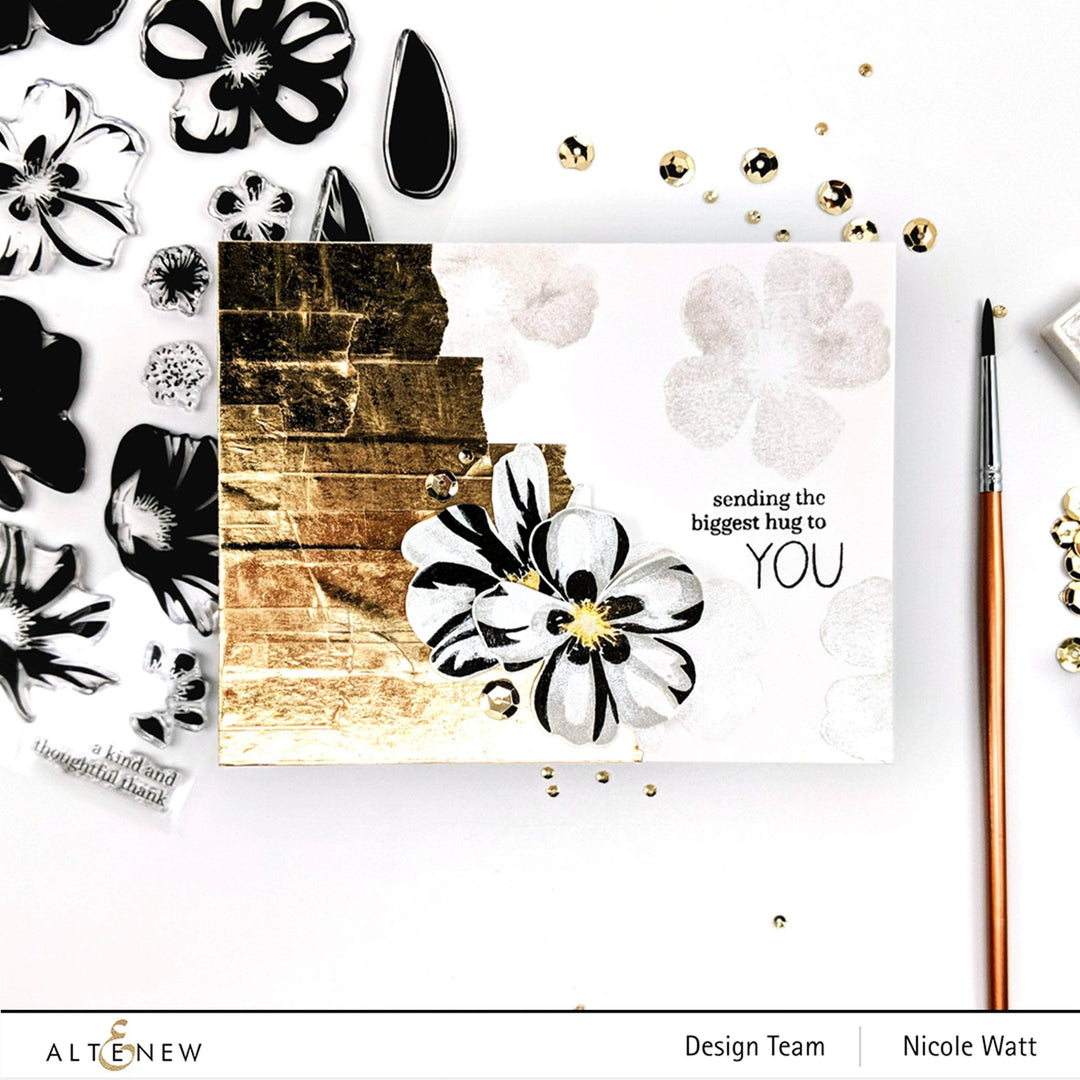 Part A-Glitz Art Craft Co.,LTD Dies Flowering Cistus Die Set