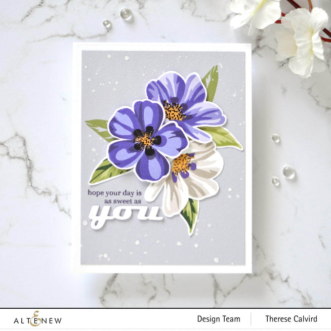 Part A-Glitz Art Craft Co.,LTD Dies Flowering Cistus Die Set
