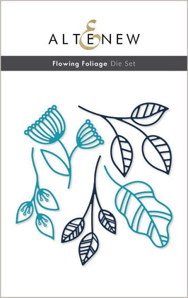 Part A-Glitz Art Craft Co.,LTD Dies Flowing Foliage Die Set