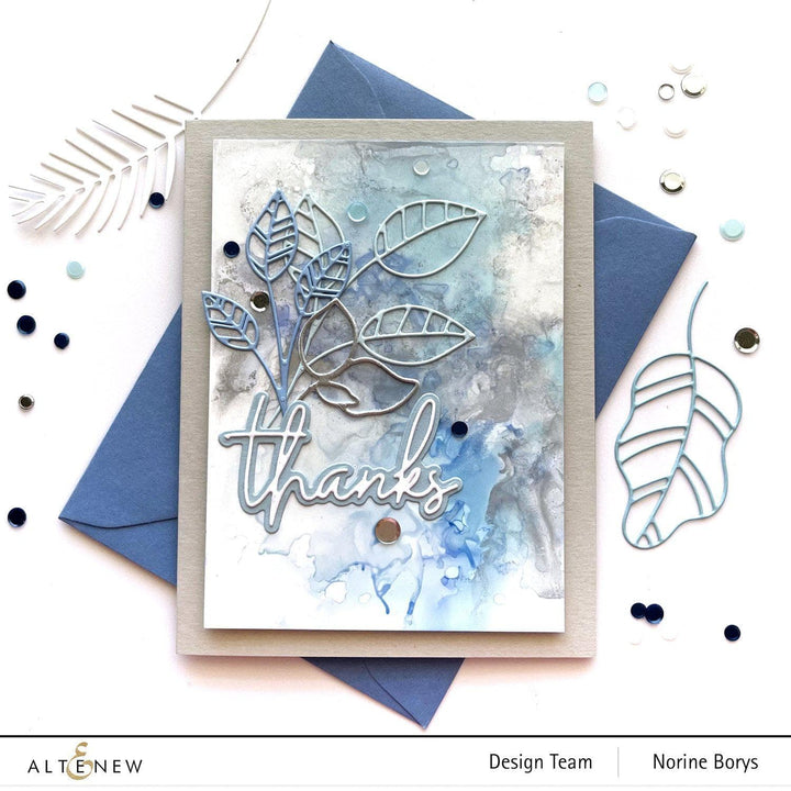 Part A-Glitz Art Craft Co.,LTD Dies Flowing Foliage Die Set