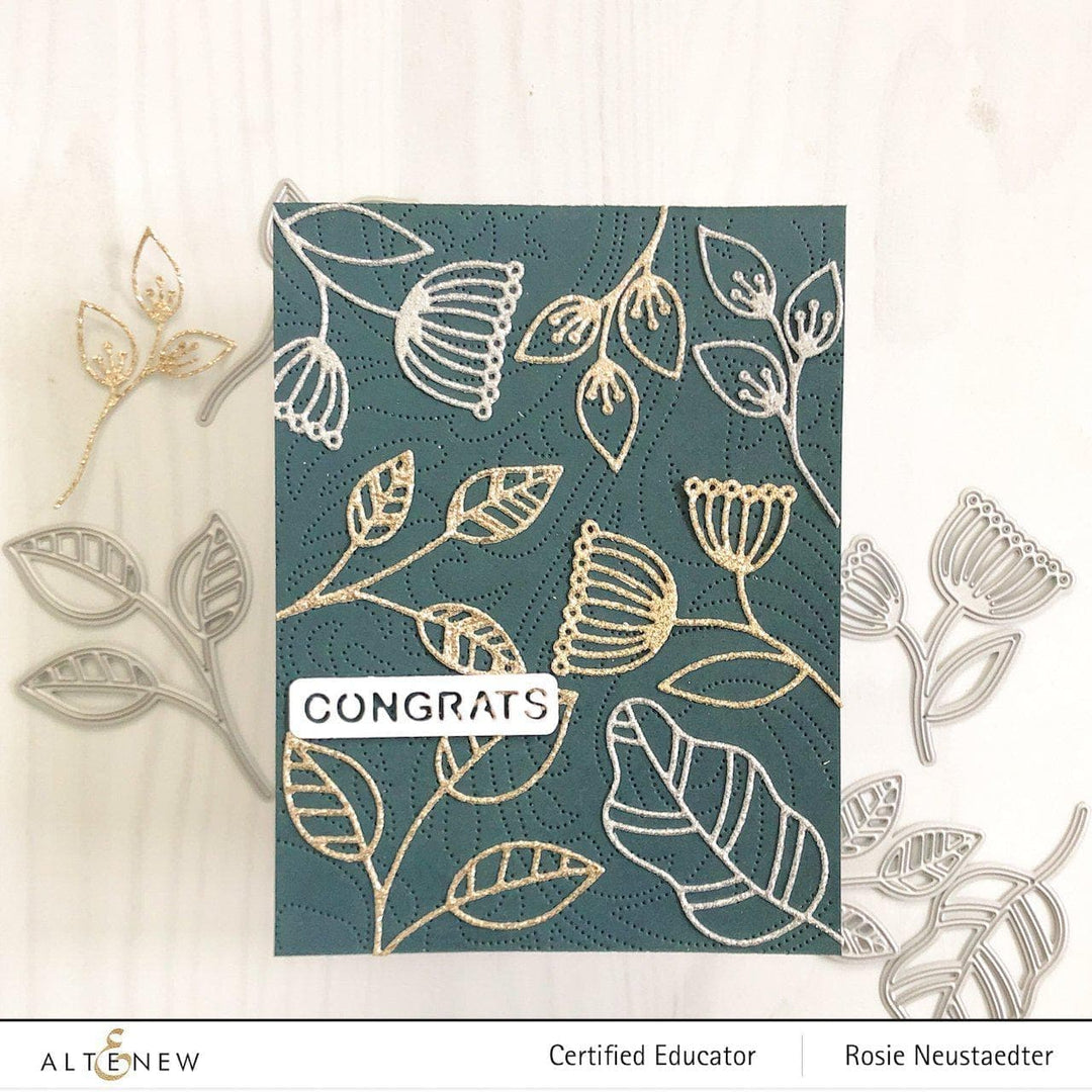 Part A-Glitz Art Craft Co.,LTD Dies Flowing Foliage Die Set