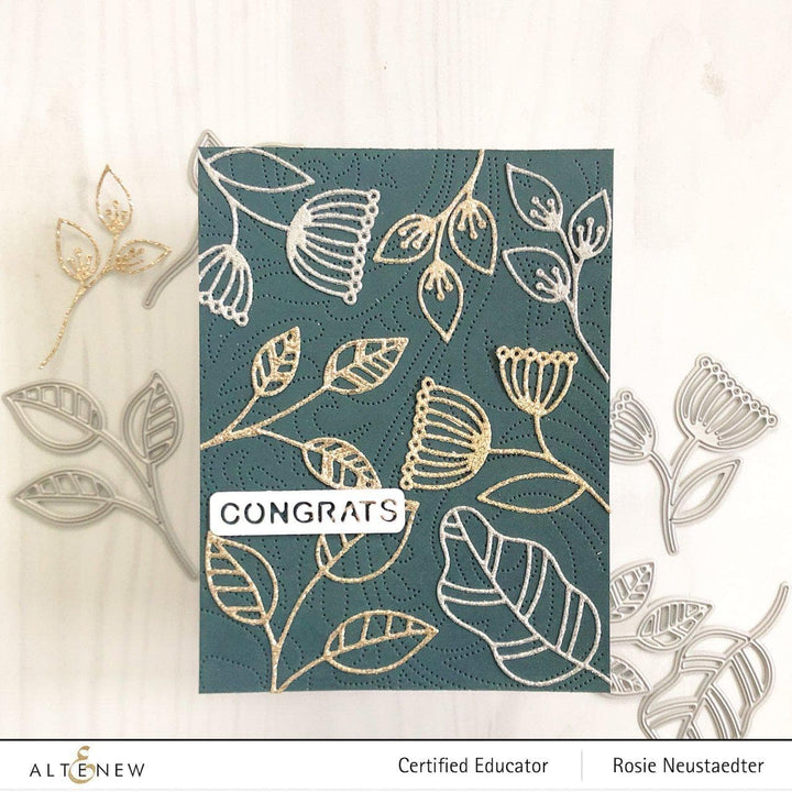 Part A-Glitz Art Craft Co.,LTD Dies Flowing Foliage Die Set