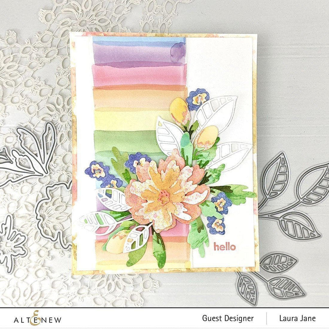 Part A-Glitz Art Craft Co.,LTD Dies Flowing Foliage Die Set