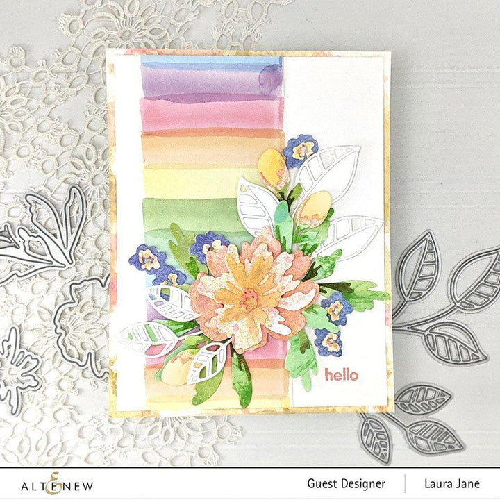 Part A-Glitz Art Craft Co.,LTD Dies Flowing Foliage Die Set