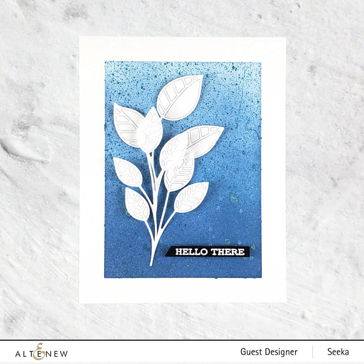 Part A-Glitz Art Craft Co.,LTD Dies Flowing Foliage Die Set