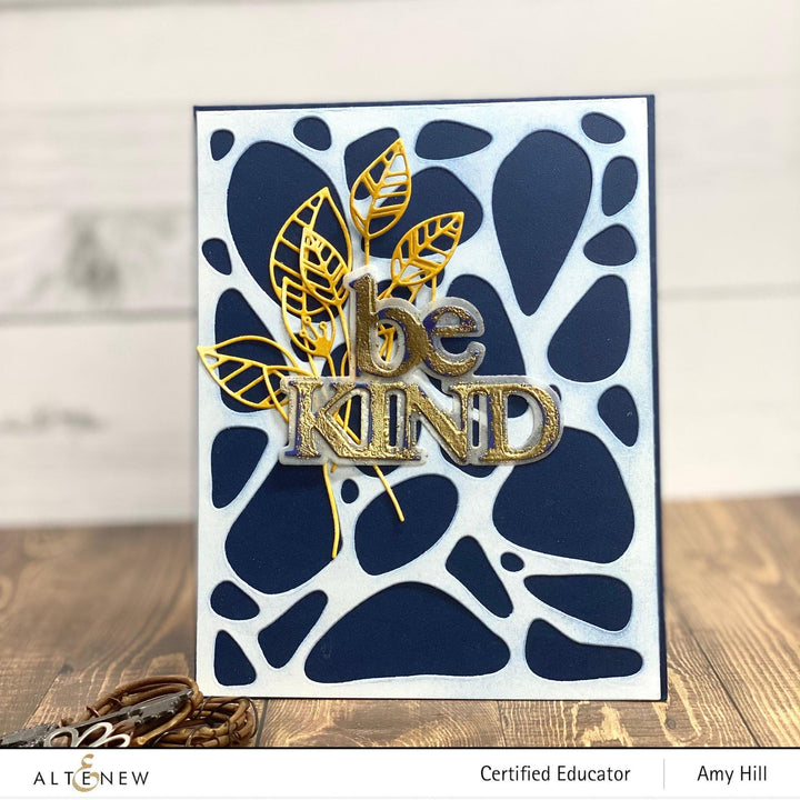 Part A-Glitz Art Craft Co.,LTD Dies Flowing Foliage Die Set