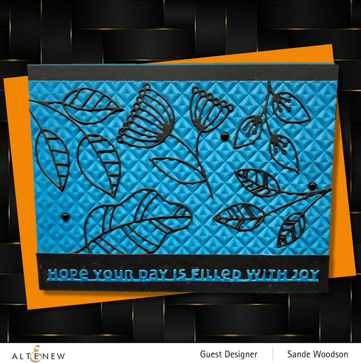 Part A-Glitz Art Craft Co.,LTD Dies Flowing Foliage Die Set