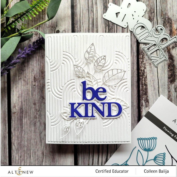 Part A-Glitz Art Craft Co.,LTD Dies Flowing Foliage Die Set