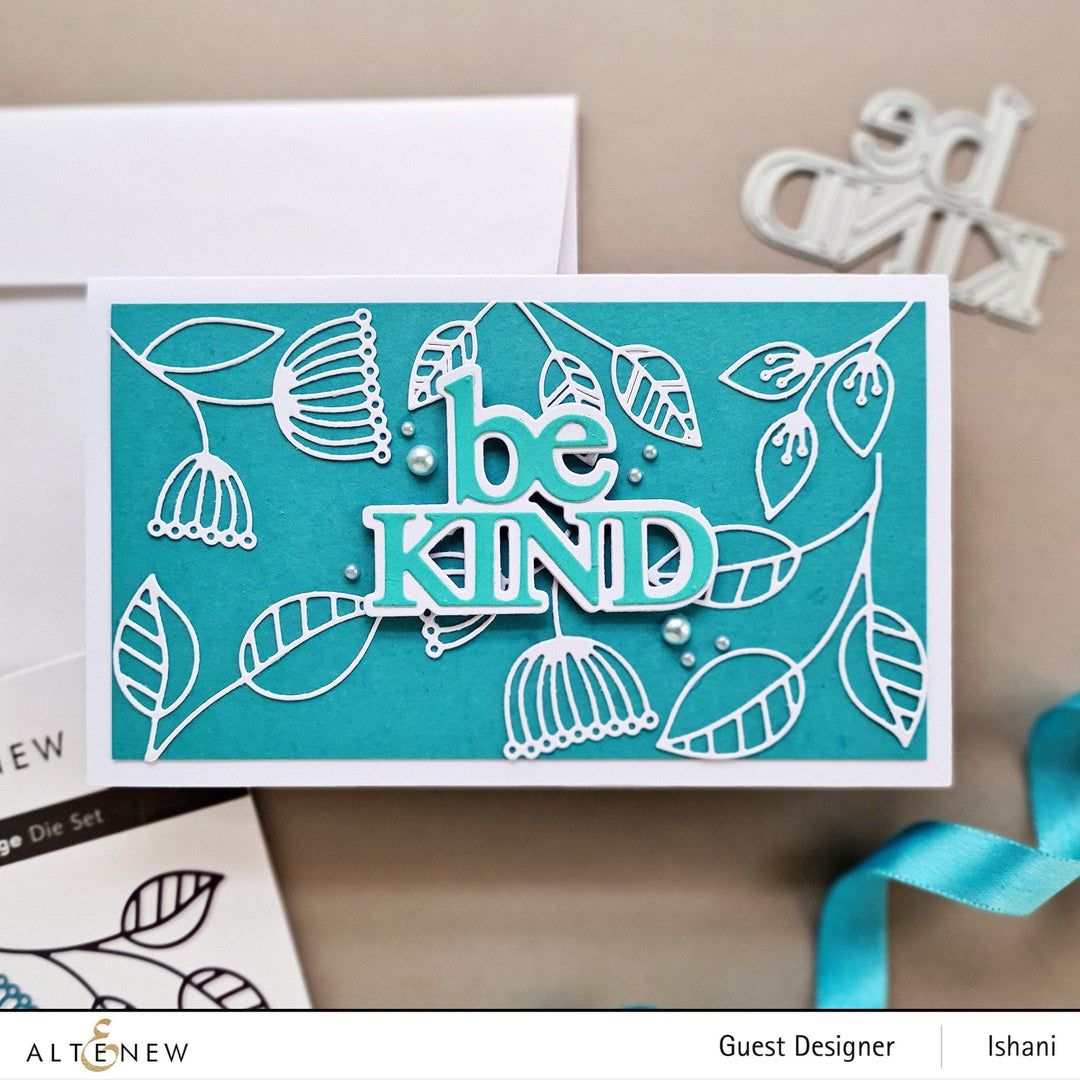 Part A-Glitz Art Craft Co.,LTD Dies Flowing Foliage Die Set