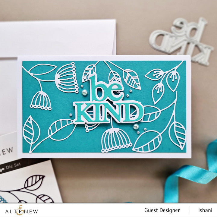 Part A-Glitz Art Craft Co.,LTD Dies Flowing Foliage Die Set