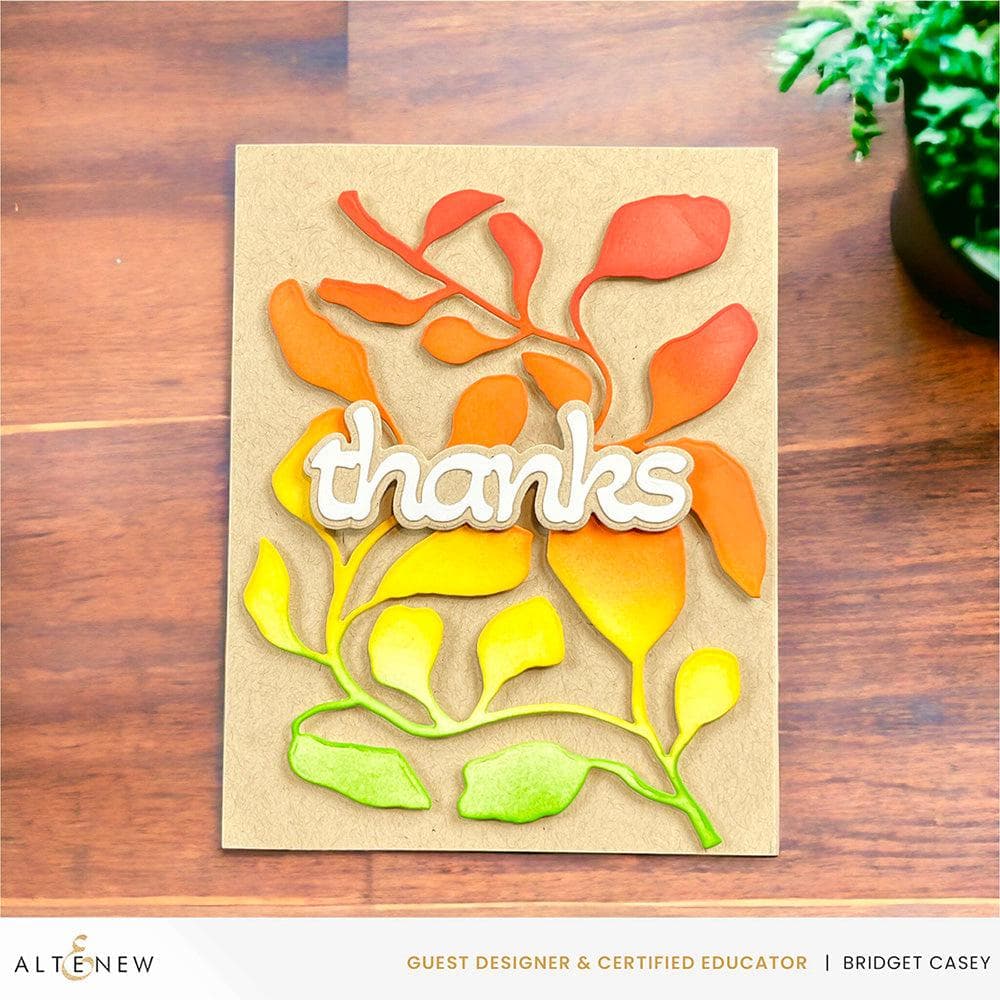 Part A-Glitz Art Craft Co.,LTD Dies Flowing Leaves Die