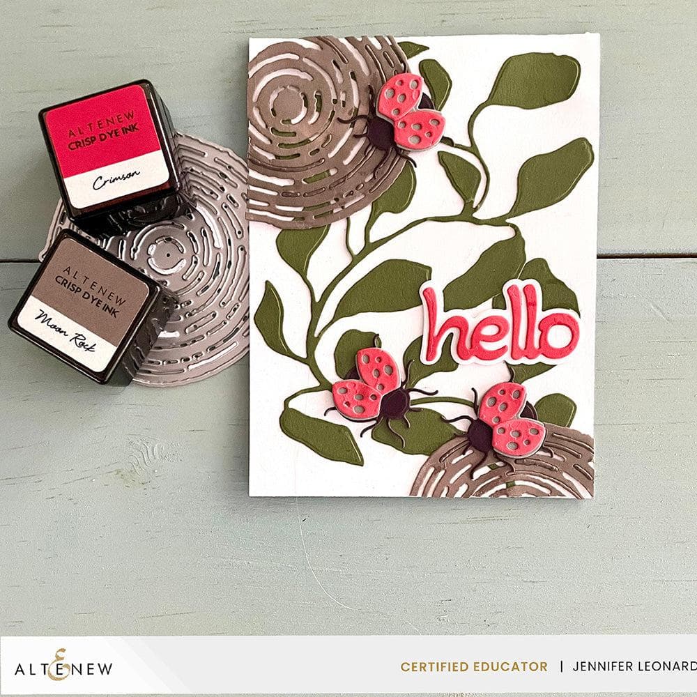 Part A-Glitz Art Craft Co.,LTD Dies Flowing Leaves Die