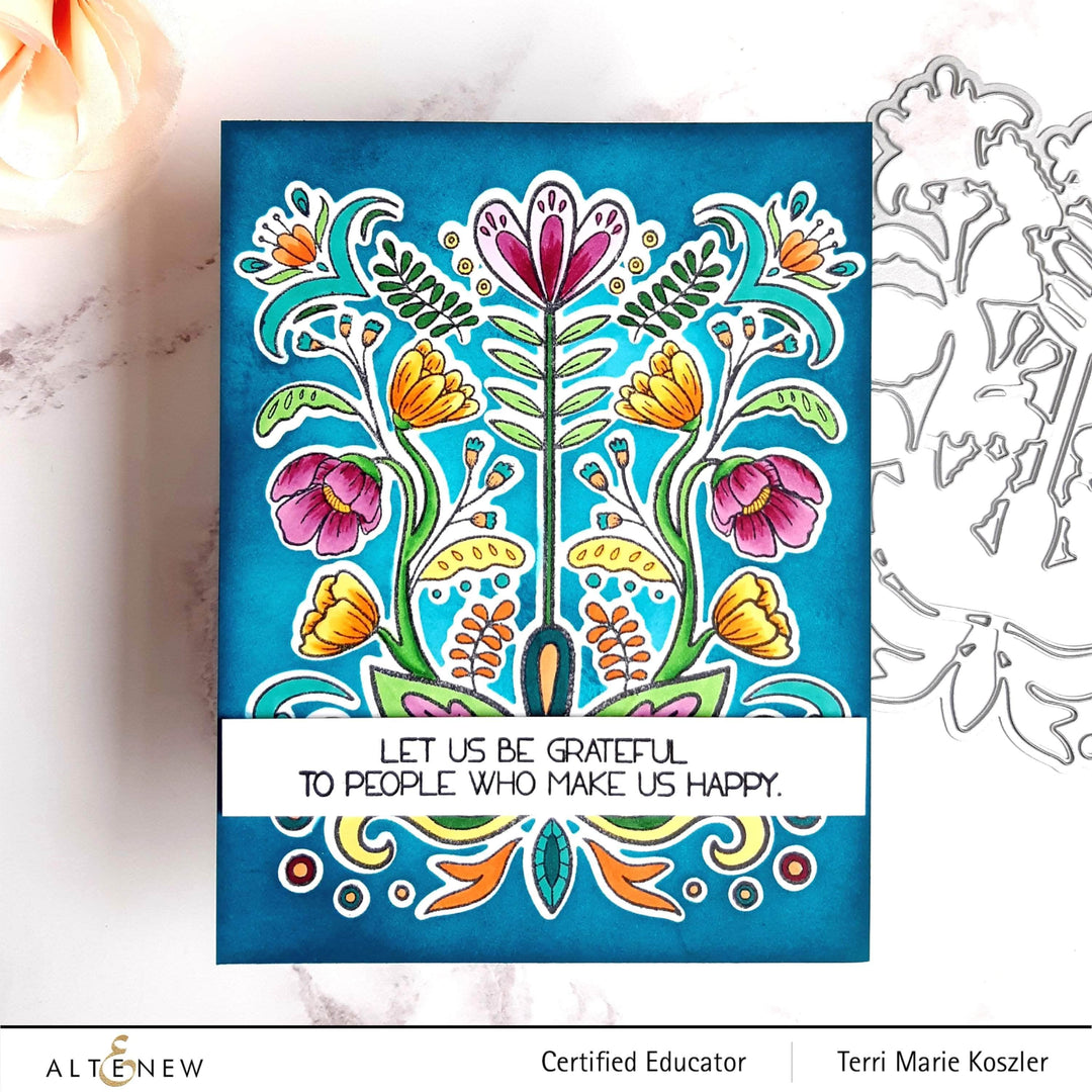 Part A-Glitz Art Craft Co.,LTD Dies Folk Art Die Set