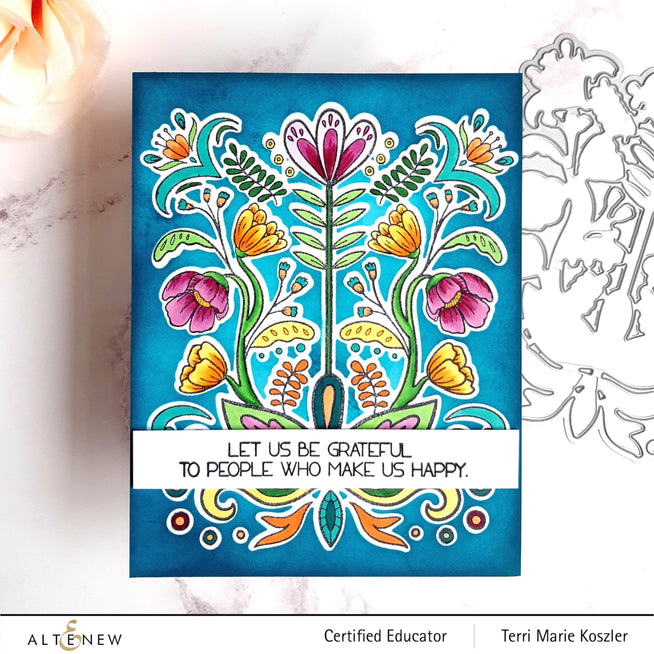Part A-Glitz Art Craft Co.,LTD Dies Folk Art Die Set