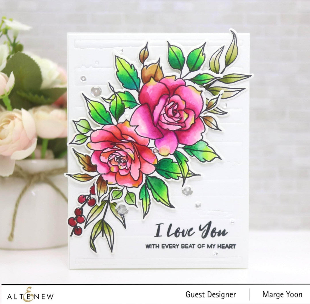 Part A-Glitz Art Craft Co.,LTD Dies Forever in Love Die Set