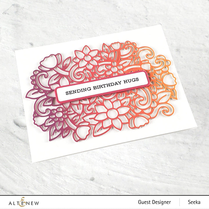 Part A-Glitz Art Craft Co.,LTD Dies Fragrant Flowers Die Set