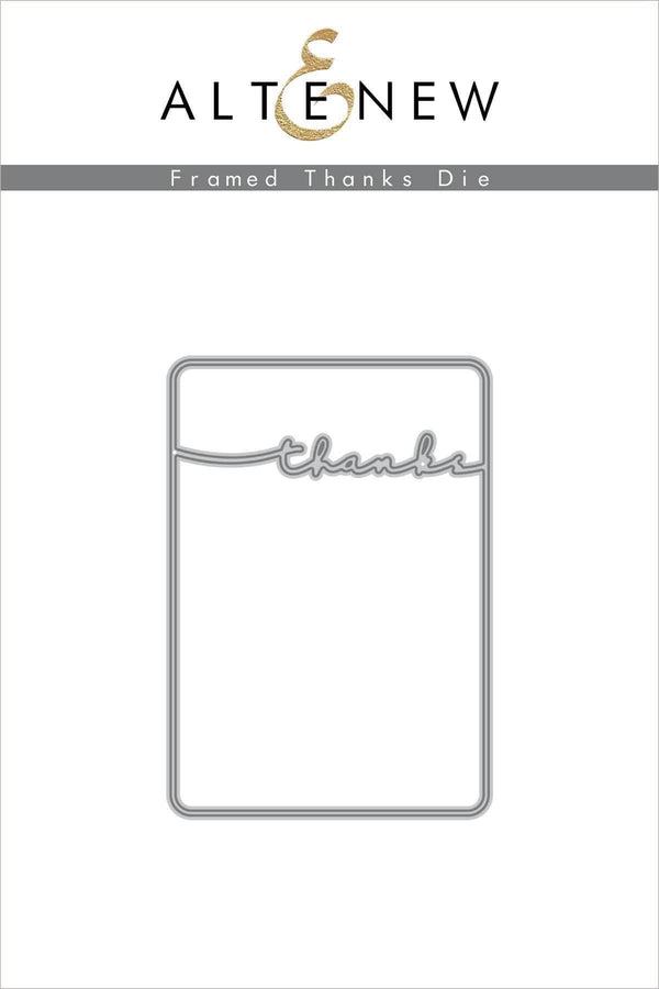 Part A-Glitz Art Craft Co.,LTD Dies Framed Thanks Die