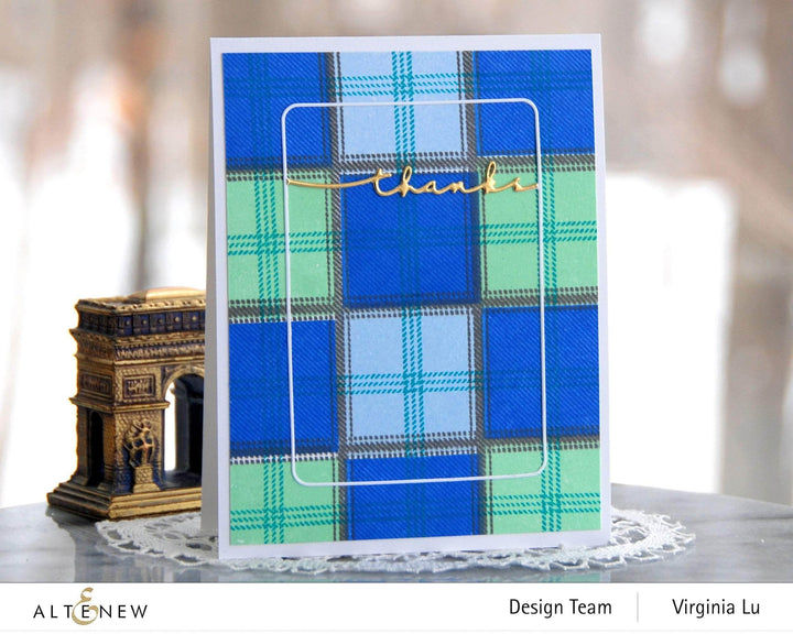 Part A-Glitz Art Craft Co.,LTD Dies Framed Thanks Die