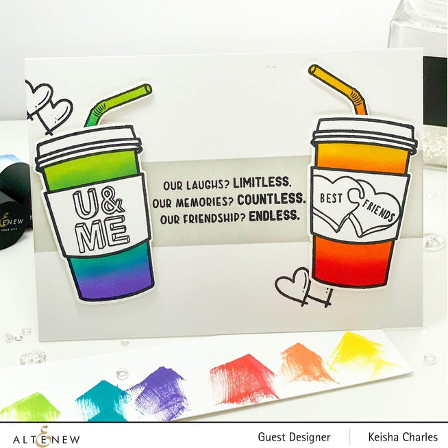 Part A-Glitz Art Craft Co.,LTD Dies Friends Forever Die Set