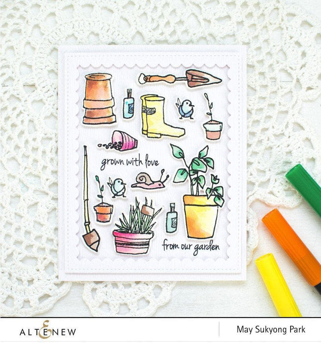 Part A-Glitz Art Craft Co.,LTD Dies Garden Grow Die Set