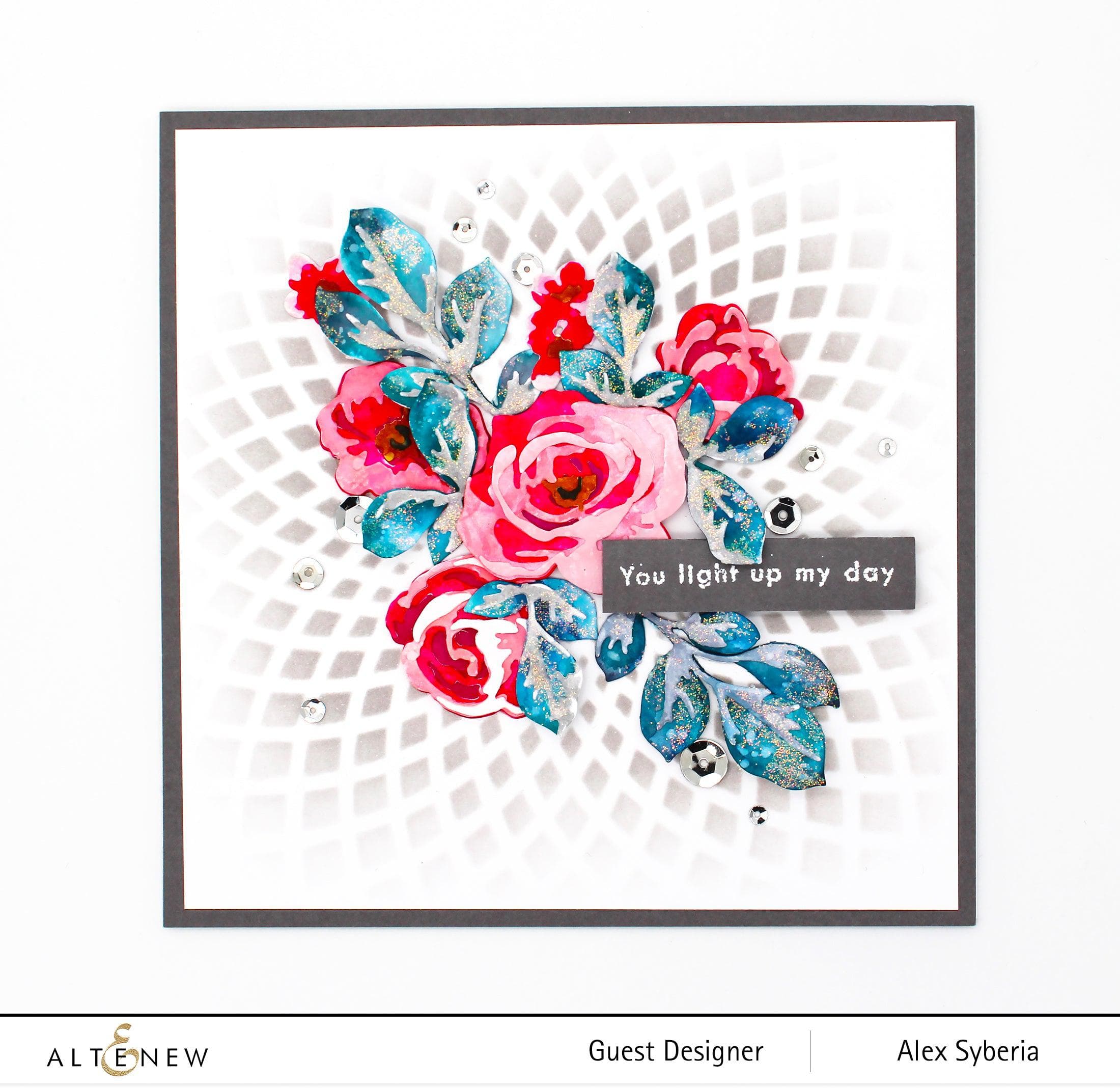 Garden Picks 3D Die Set | Altenew - Layered Flower & Leaf Dies