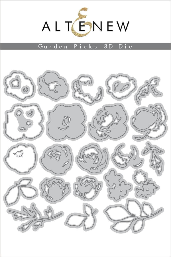 Part A-Glitz Art Craft Co.,LTD Dies Garden Picks 3D Die Set