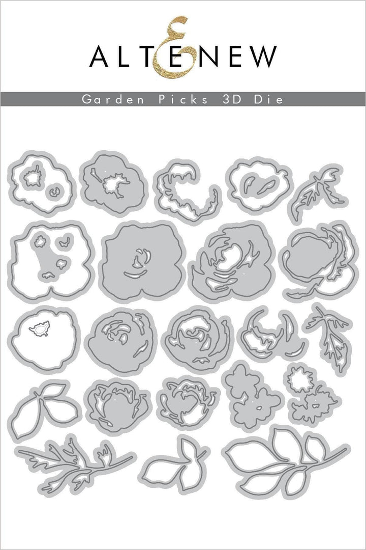 Part A-Glitz Art Craft Co.,LTD Dies Garden Picks 3D Die Set