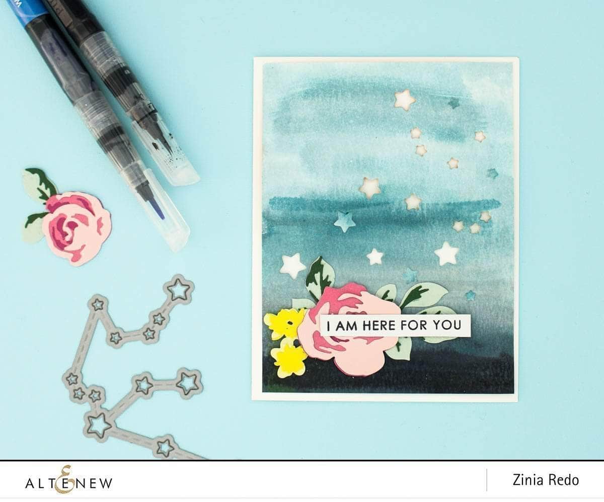 Garden Picks 3D Die Set | Altenew - Layered Flower & Leaf Dies