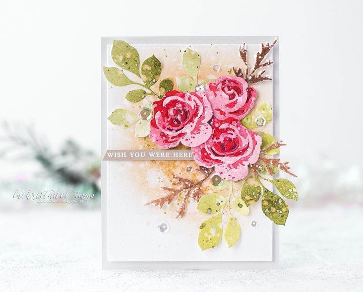 Part A-Glitz Art Craft Co.,LTD Dies Garden Picks 3D Die Set