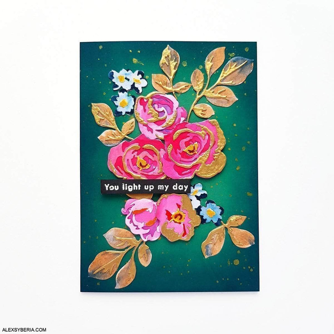 Part A-Glitz Art Craft Co.,LTD Dies Garden Picks 3D Die Set