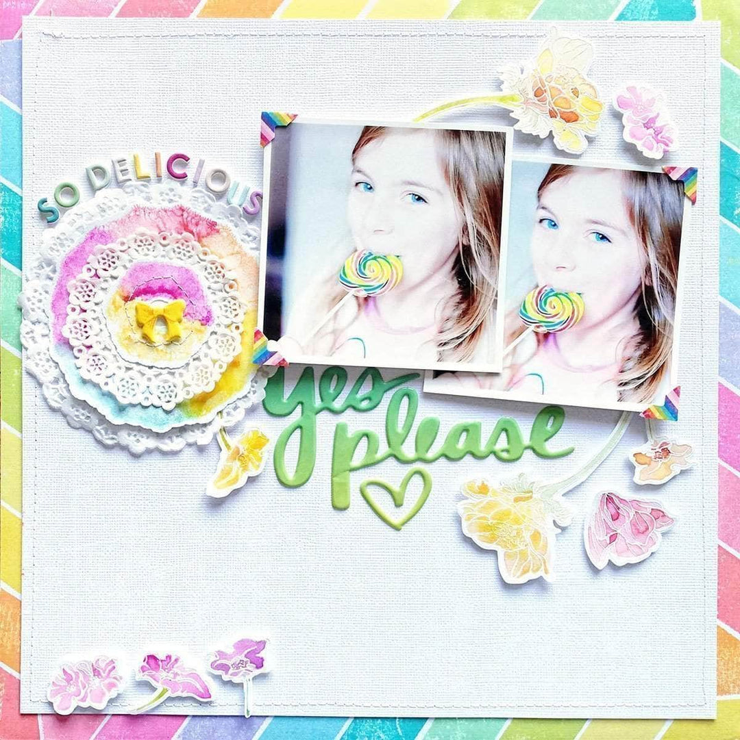 Part A-Glitz Art Craft Co.,LTD Dies Garden Picks 3D Die Set