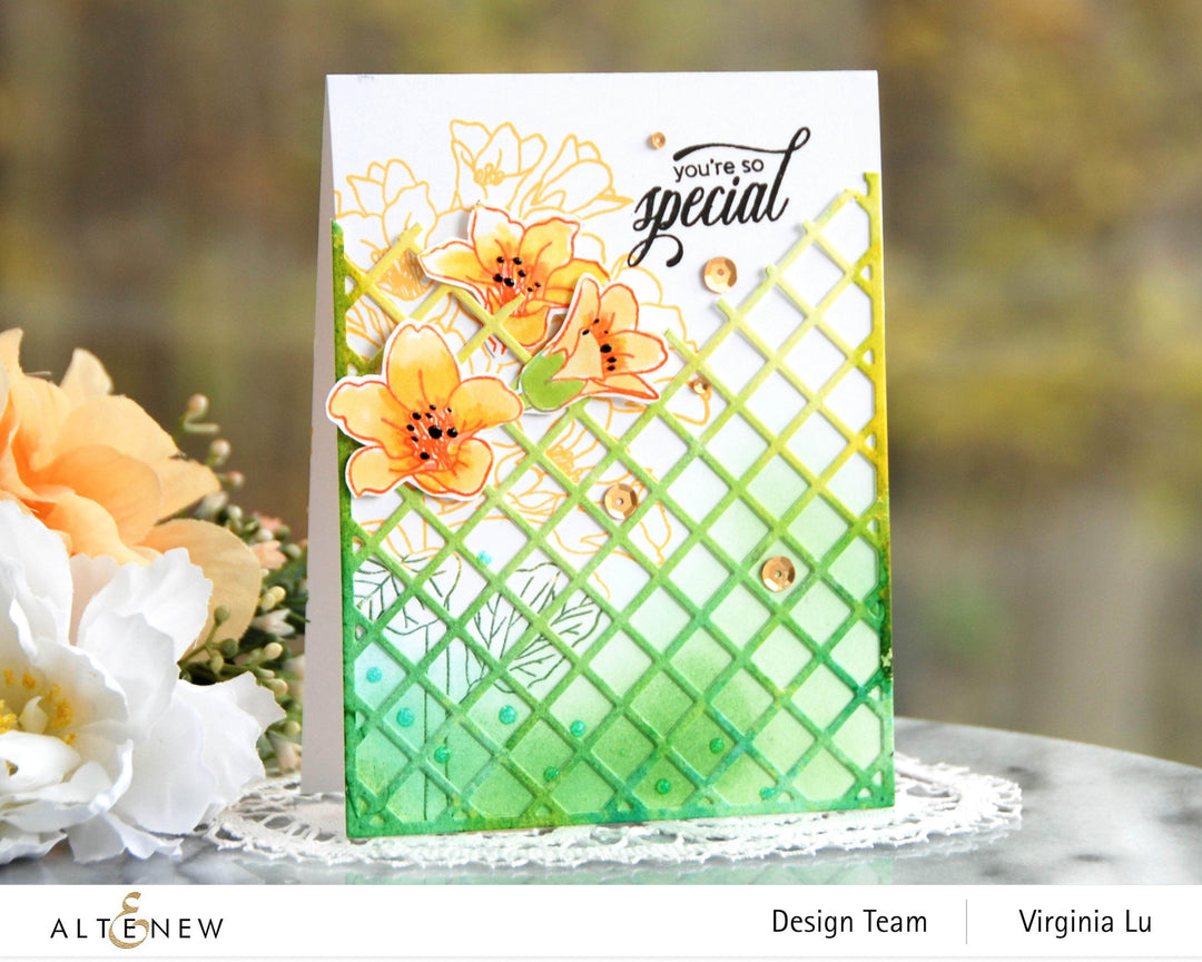 Part A-Glitz Art Craft Co.,LTD Dies Garden Trellis Cover Die