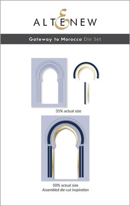 Part A-Glitz Art Craft Co.,LTD Dies Gateway to Morocco Die Set