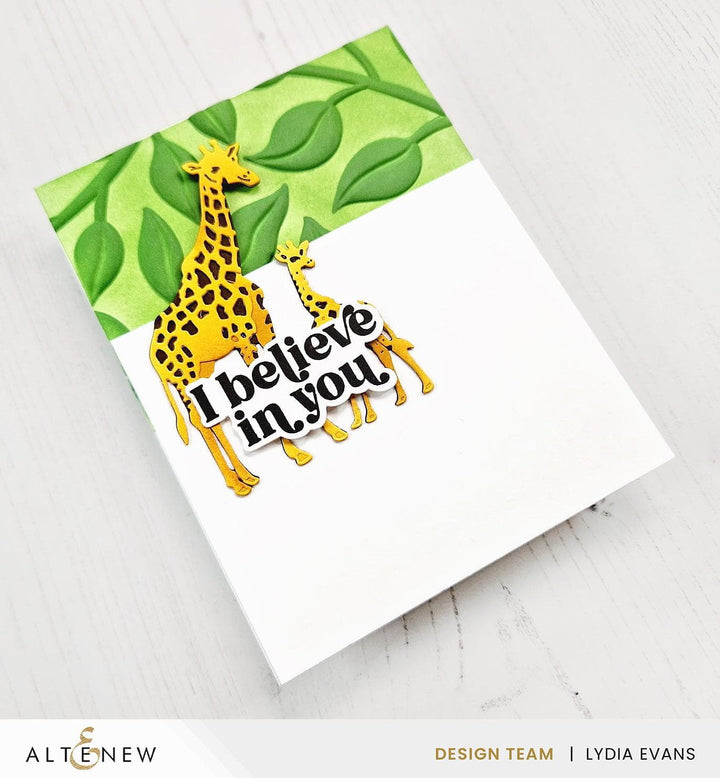 Part A-Glitz Art Craft Co.,LTD Dies Gentle Giraffes Die Set