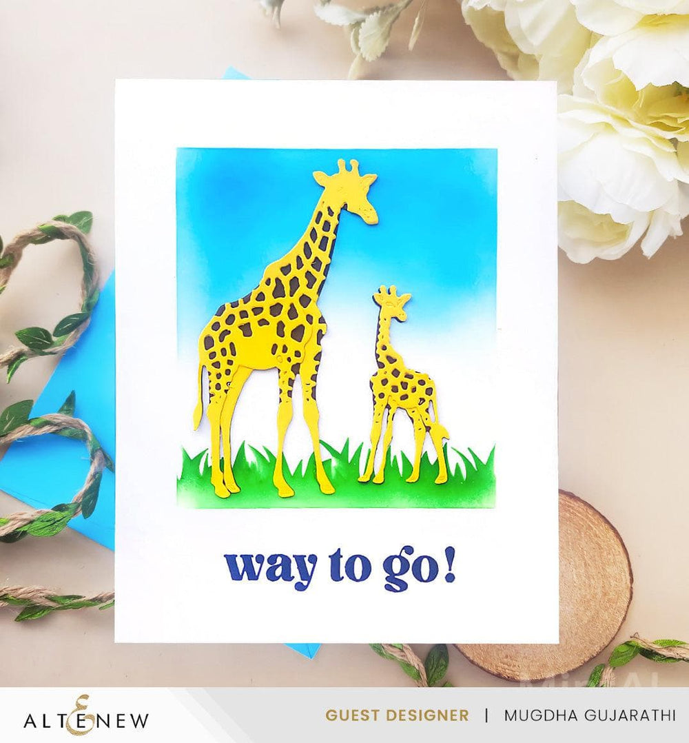 Part A-Glitz Art Craft Co.,LTD Dies Gentle Giraffes Die Set