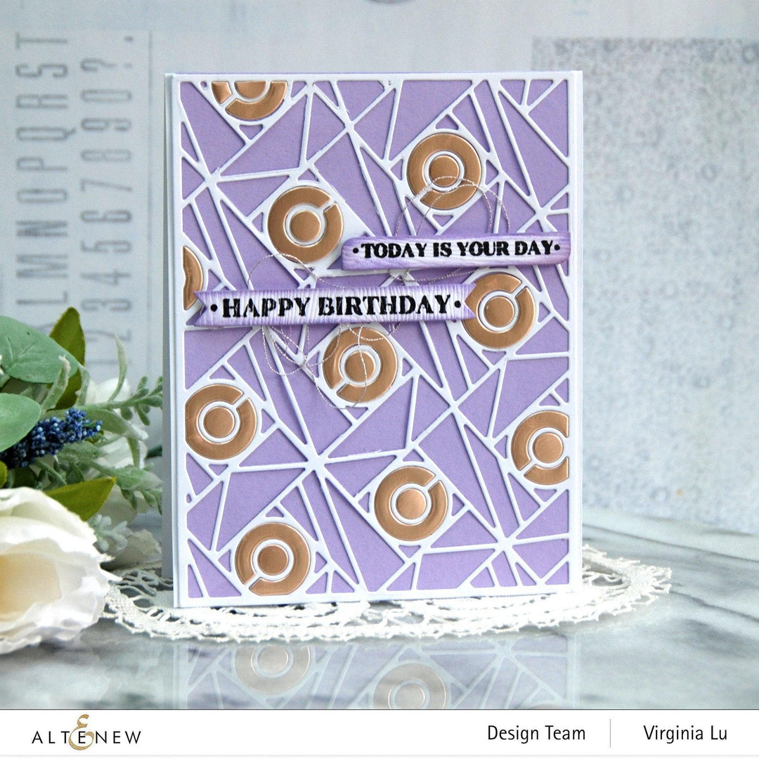 Part A-Glitz Art Craft Co.,LTD Dies Geo Tiles Cover Die