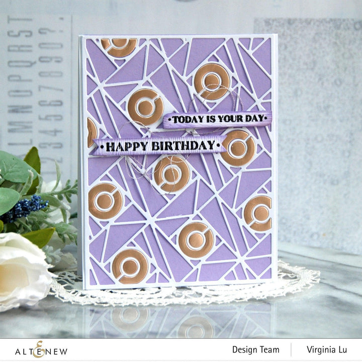 Part A-Glitz Art Craft Co.,LTD Dies Geo Tiles Cover Die