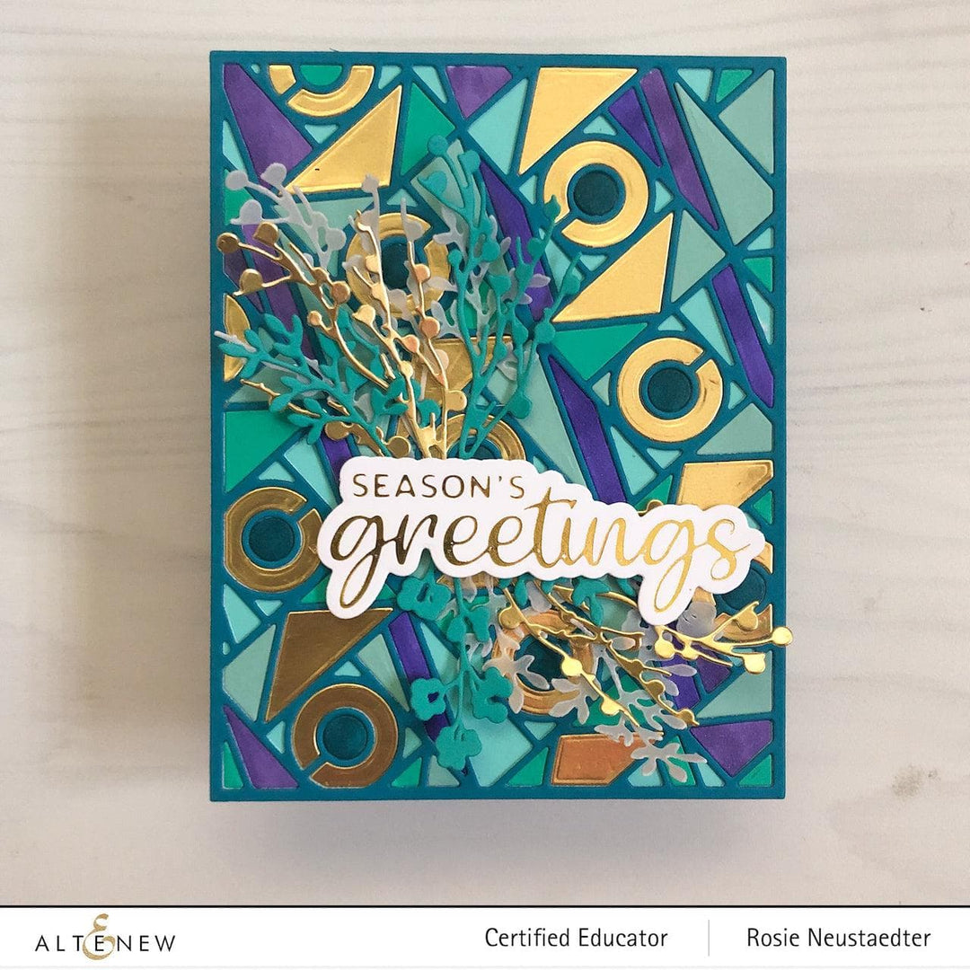 Part A-Glitz Art Craft Co.,LTD Dies Geo Tiles Cover Die