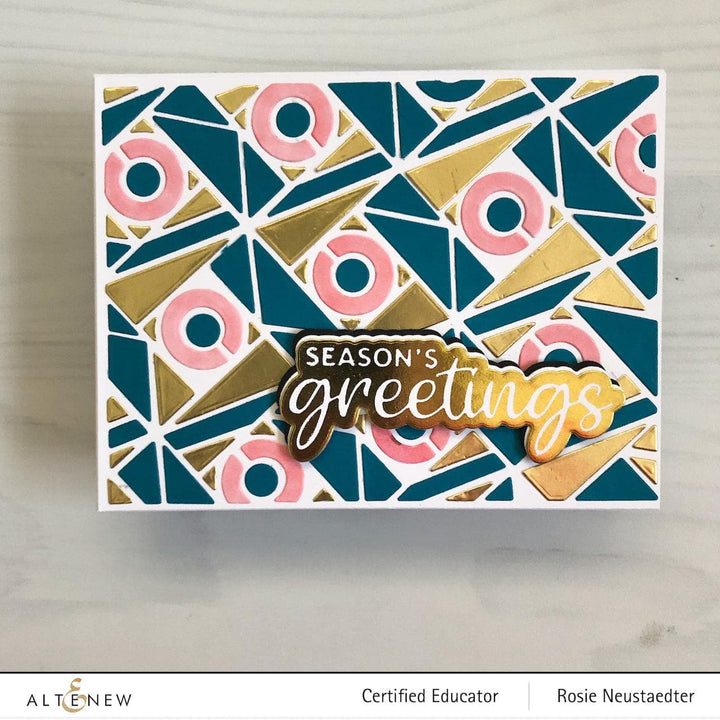 Part A-Glitz Art Craft Co.,LTD Dies Geo Tiles Cover Die