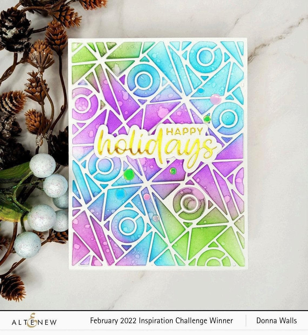 Part A-Glitz Art Craft Co.,LTD Dies Geo Tiles Cover Die