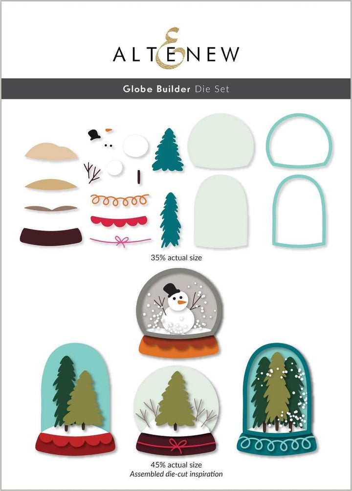 Part A-Glitz Art Craft Co.,LTD Dies Globe Builder Die Set