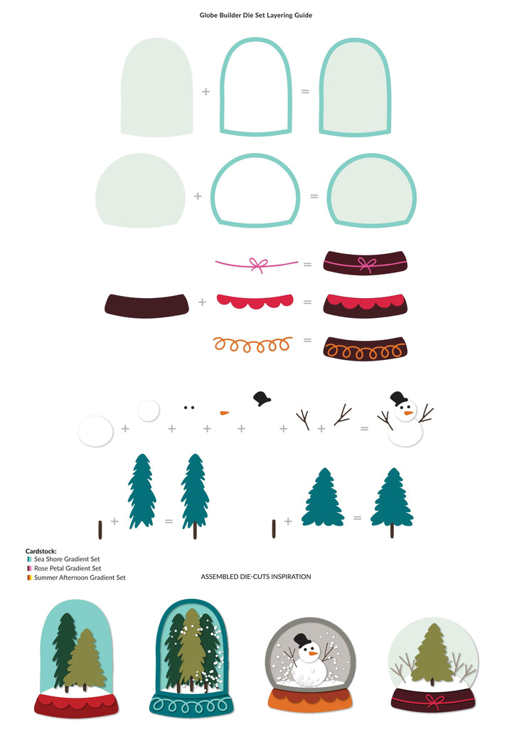 Part A-Glitz Art Craft Co.,LTD Dies Globe Builder Die Set