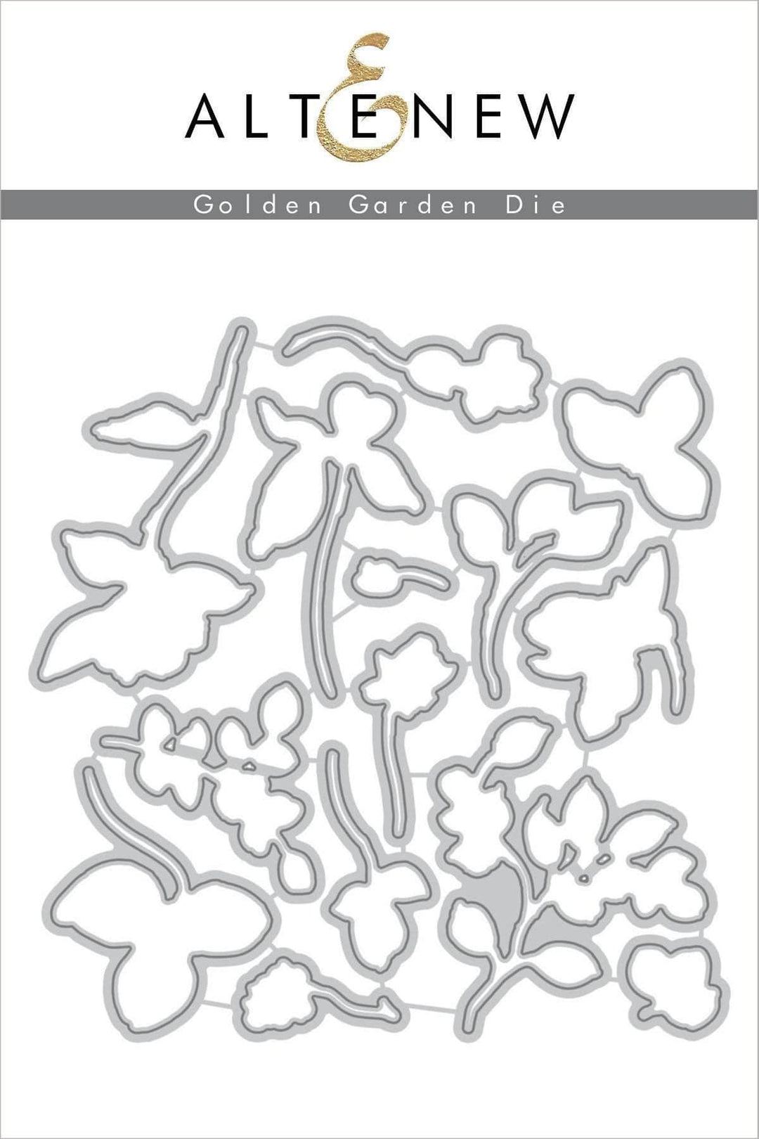 Part A-Glitz Art Craft Co.,LTD Dies Golden Garden Die Set