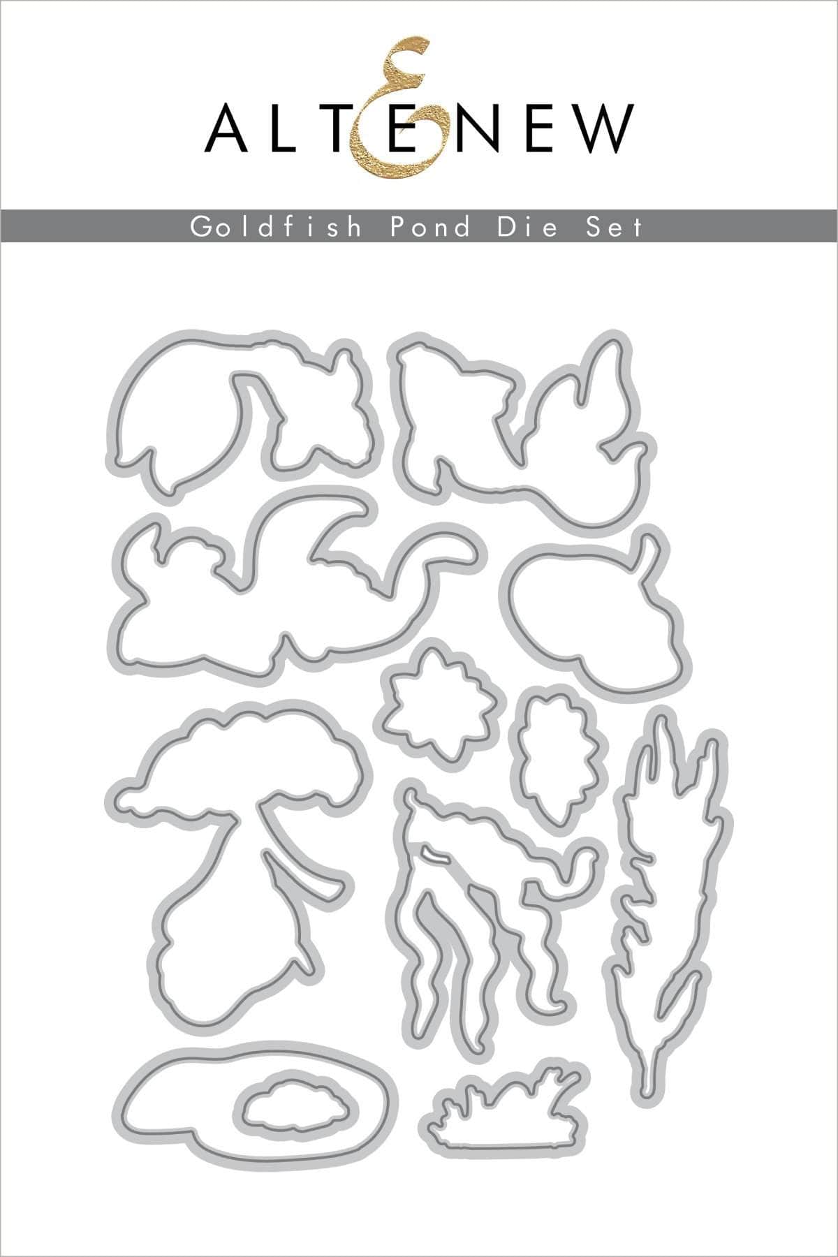Part A-Glitz Art Craft Co.,LTD Dies Goldfish Pond Die Set